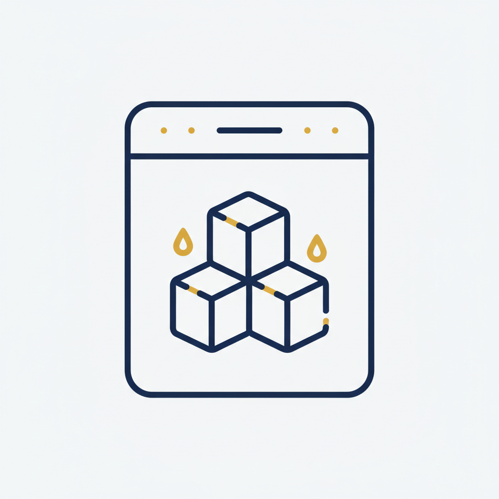 Ice machine repair icon
